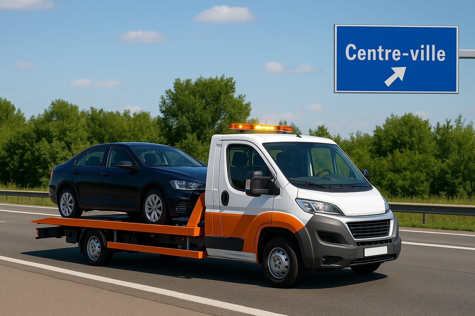 Zone d'intervention dépannage auto lyon